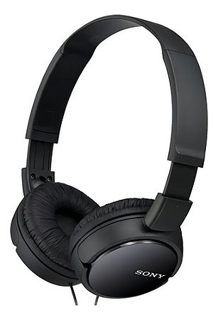 Fone De Ouvido On-ear Sony Zx Series Mdr-zx110ap Preto