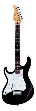 Guitarra Cort Strato Eletrica (6 Cordas) Canhota Refg110lhbk