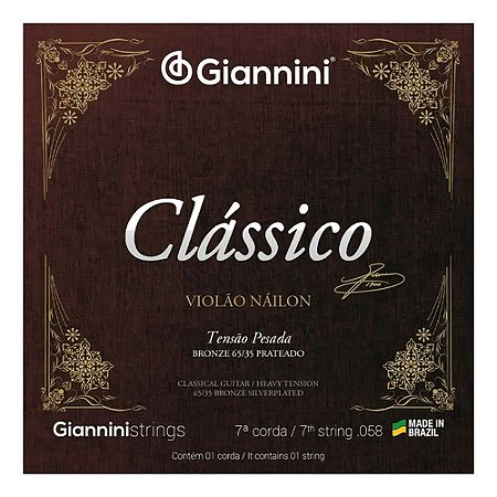 Sétima Corda Giannini Genwpa7 Bronze