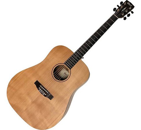 Violao Cort Eletroacustico (6 Cordas De Aco) Cedar Grand