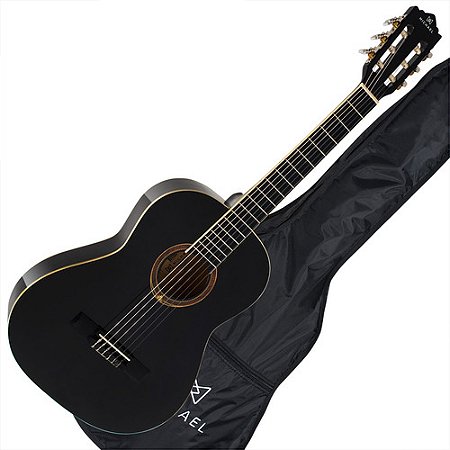Violão Michael Vm 16 Infantil Preto Acústico