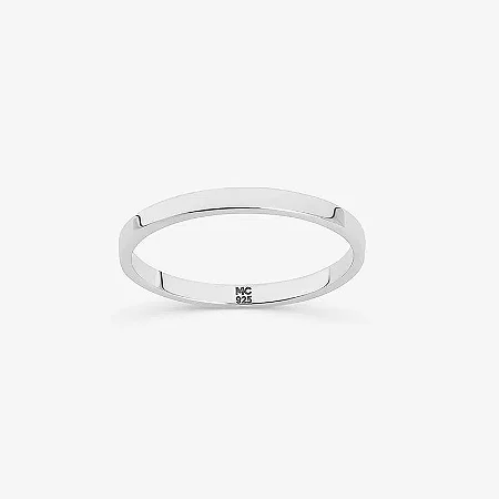 Aliança Em Prata 925 - 2 Mm