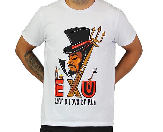 Camiseta Força Ancestral - EXU