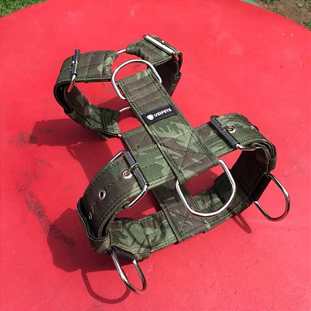 Peitoral Reforçado Camuflado