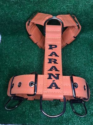 peitoral reforçado laranja