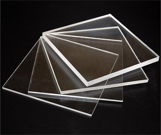 Chapa acrilico cristal 244x122