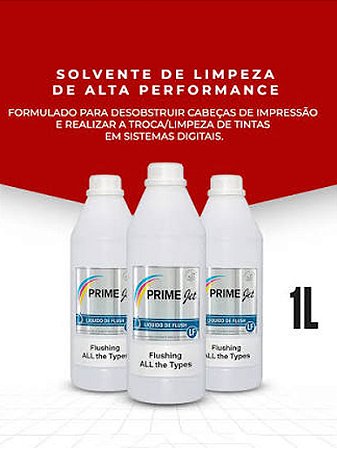 Solvente Limpeza (flush) P/cabeça De Impressão
