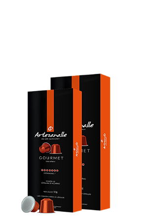 Cápsulas Gourmet Artezanalle (Caixa Com 10 Cápsulas)