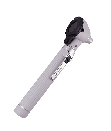 Otoscópio Colors Led e Fibra Ótica Medicate Cinza