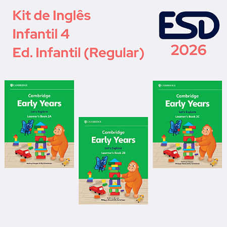 Kit Early Years – Infantil 4 (Regular) 2026