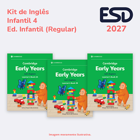 Kit Early Years – Infantil 4 (Regular) 2027