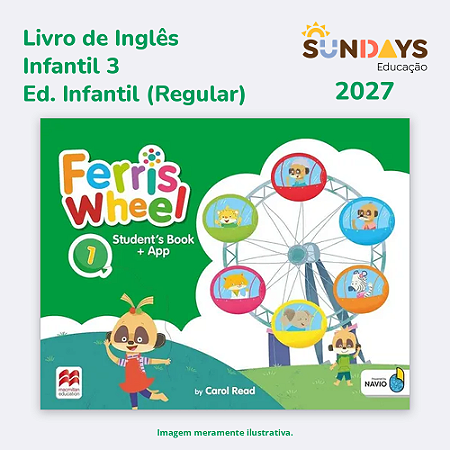 [SUNDAYS] Livro Ferris Wheel - Infantil 3 (Regular) 2027