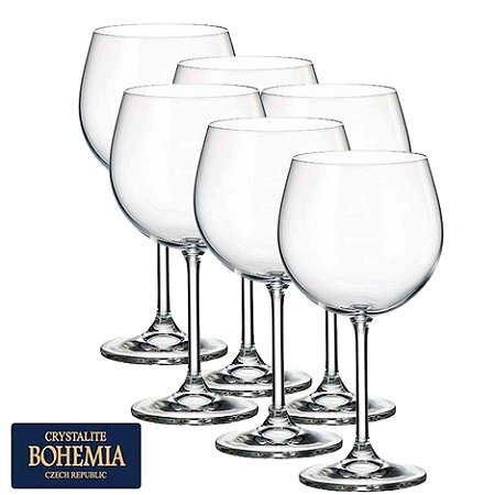 Taça de Cristal 480ml - 06 Un.