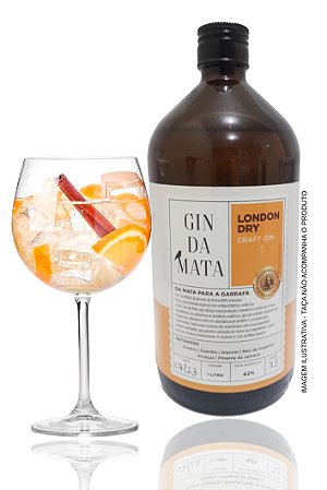 Gin da Mata London Dry Craft Gin - 1.000ml