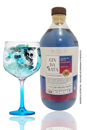 Gin da Mata London Dry Craft Gin Alquimia - 1.000ml