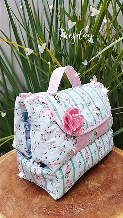 Necessaire maletinha tripla