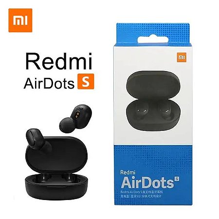 Airdots S Fones bluetooth Original Homologado sem fio Xiaomi Redmi Airdots S