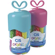 Canetinha Hidrográfica CiS Criatic Fun Big com 12 Cores