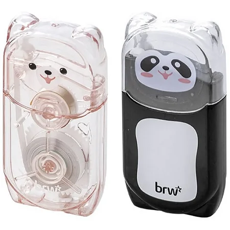 Corretivo em Fita Zoo Urso/Panda 5mm x 6m - BRW