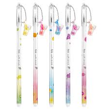 Caneta Gel Holic Soft Drink com Carimbo 0.7mm 5 cores disponíveis - Tris