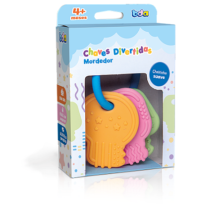 Mordedor Macio Chaves Divertidas Bebê Infantil Toyster
