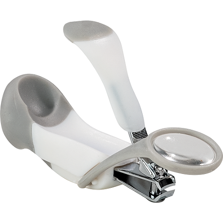 Cortador de Unhas Com Lupa Para Bebê Buba