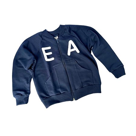 Casaco Moletom Ensino Infantil e Fundamental - Uniforme Escolar Estação do Aprender