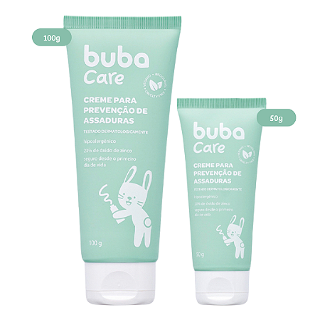 Creme de Prevenção de Assaduras Infantil Bebê Buba Care