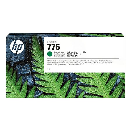 Cartucho de Tinta HP 776 Verde Cromático 1L PLUK 1XB03A