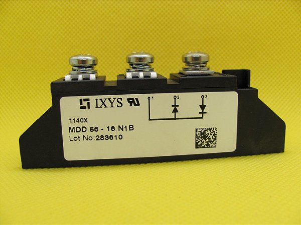 MDD56-16N1B - MÓDULO DIODO 71A@100C 1600V TO-240AA