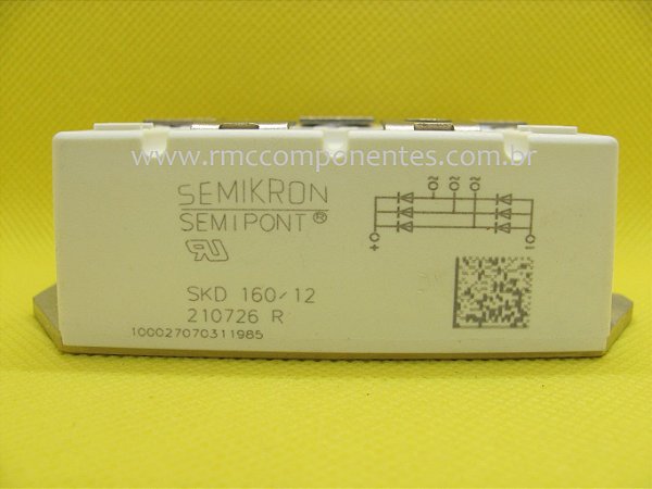SKD160/12 - PONTE DE DIODO SEMIKRON 1200V