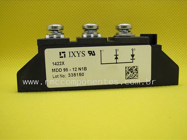 MDD95-12N1B - DIODO MOD DD 120A@100°C 1200V TO-240AA