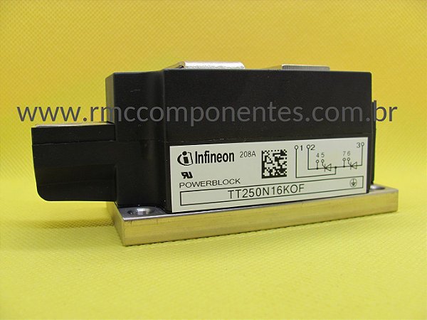 TT250N16KOF - TIRISTOR INFINEON 250A@85C 1600V