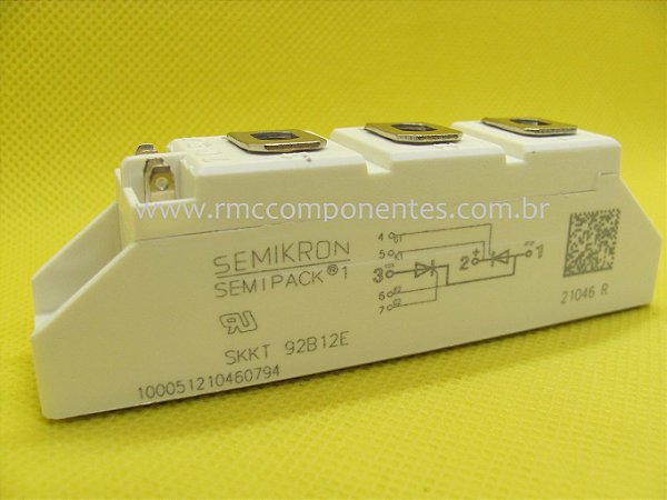 SKKT92B/12E - TIRISTOR SEMIKRON 95A@85C 1200V