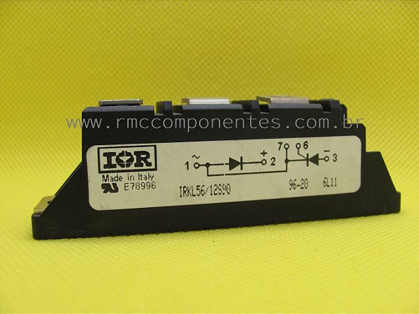 IRKL56/12 - TIRISTOR SCR MOD 60A@85°C 1200V ADD-A-PAK