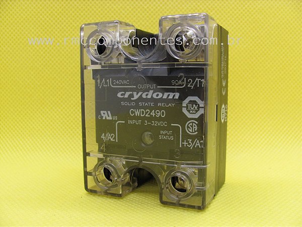 CWD2490 - RELE EST SOLIDO MONT PAINEL 280V 90A