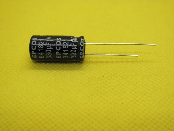 B41821A8337M0 330uF X 63V  10X20