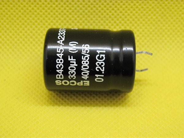 B43845A2337M0 330uF X 200V  22X30 SNAP IN