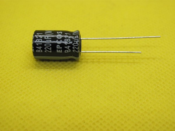 B41821A8227M0 220uF X 63V  10X16