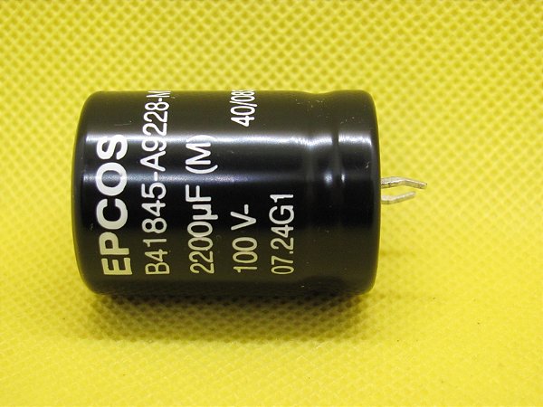 B41845A9228M0 2200uF X 100V  25X35 SNAP IN