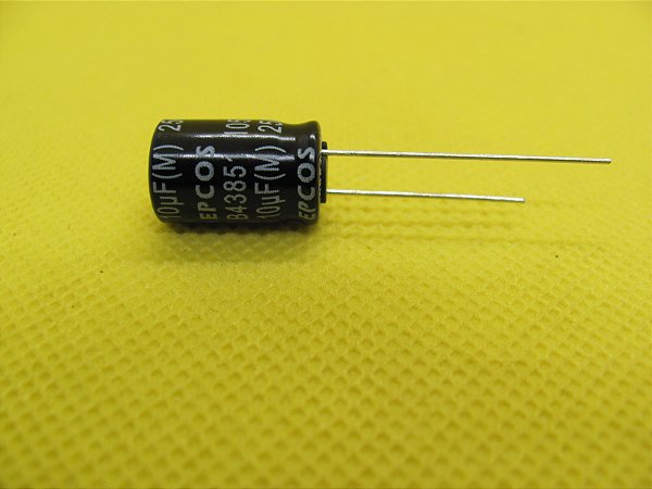 Capacitor Eletrolítico 10uF X 25V KETUO 105°C