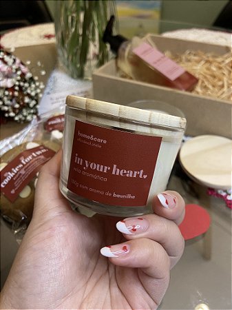 Vela aromática In your heart.