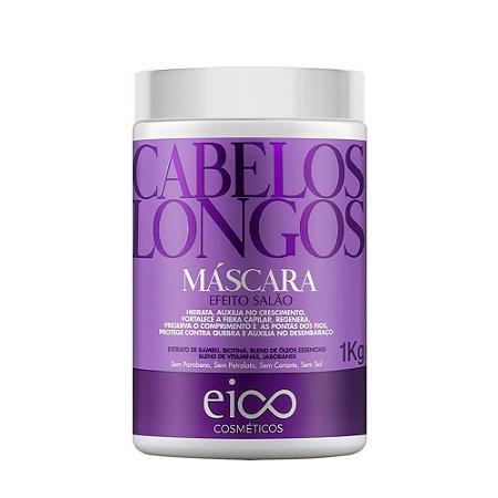 Mascara Capilar Eico Cabelos Longos 1kg