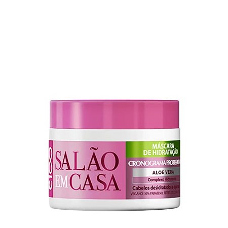 Mascara Capilar Eico Salão Em Casa Cronograma Profissional Hidratação 270g