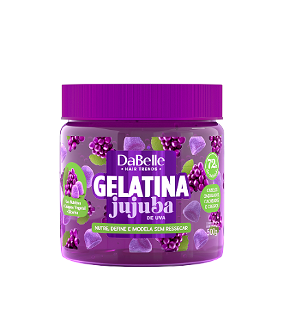 Gelatina Dabelle Jujuba De Uva 500g