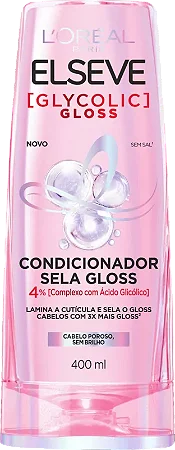 CONDICIONADOR ELSEVE 400ML GLYCOLIC GLOSS
