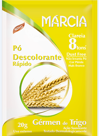 Descolorante Márcia Gérmen De Trigo 12x20g Marcia