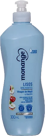 CREME PARA PENTEAR MONANGE 300ML LISOS BRILHANTES