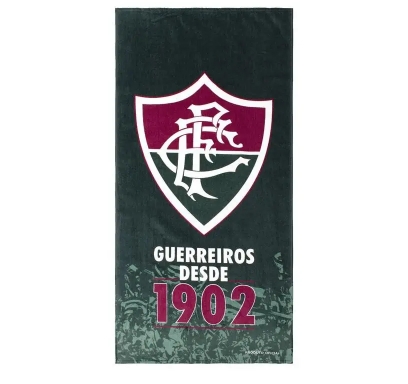Toalha de Banho Fluminense Aveludada 100%Algodão