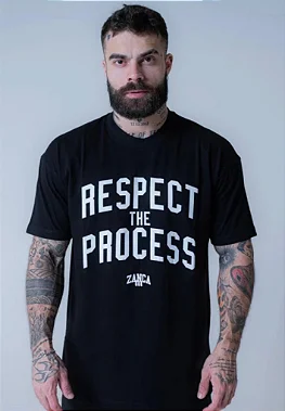 Camiseta Mith Zanca Respect The Process Original